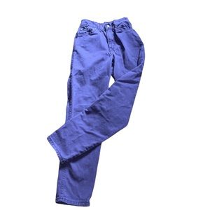 Vintage 80s/90s CHIC Purple Girls Jeans